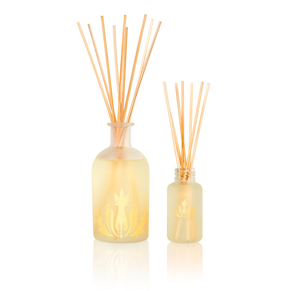 Reed diffuser for creating a tropical ambiance at home