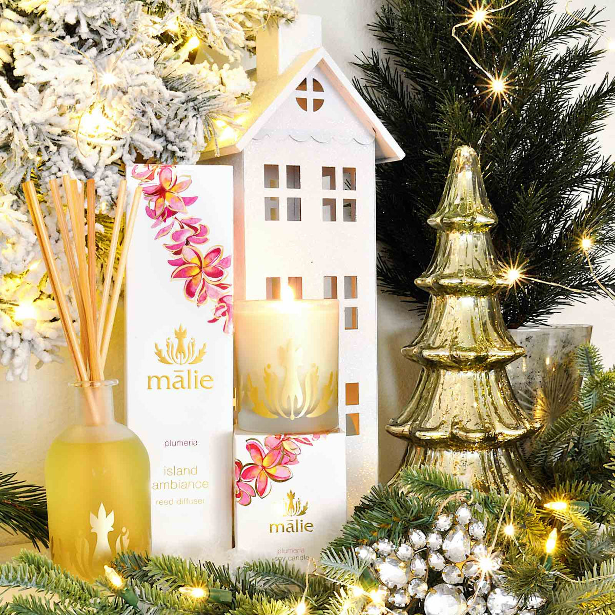 Plumeria Soy Candle - Home
