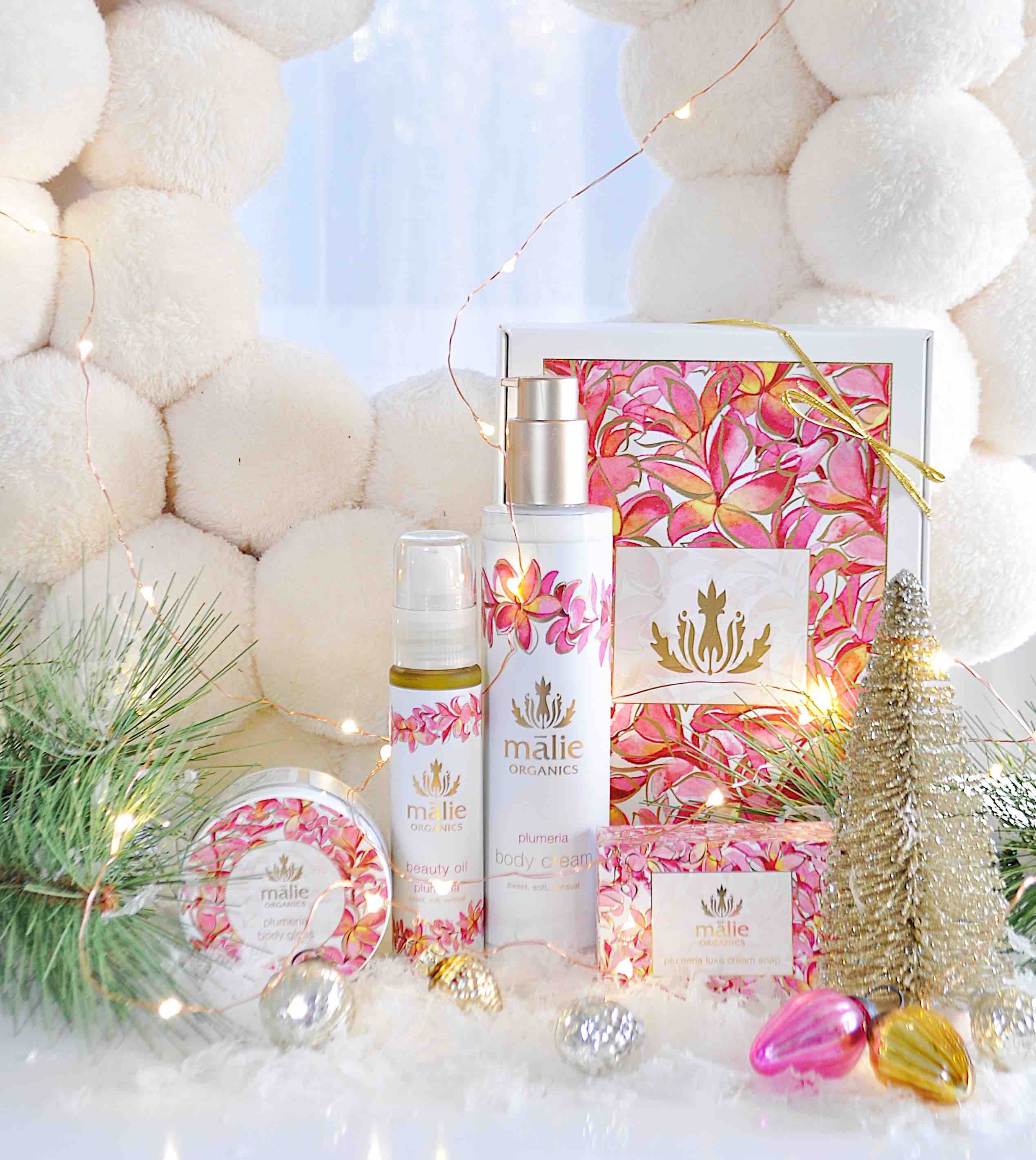 公式)Luxe Spa Box Plumeria（Amazon.co.jp: Malie Organics