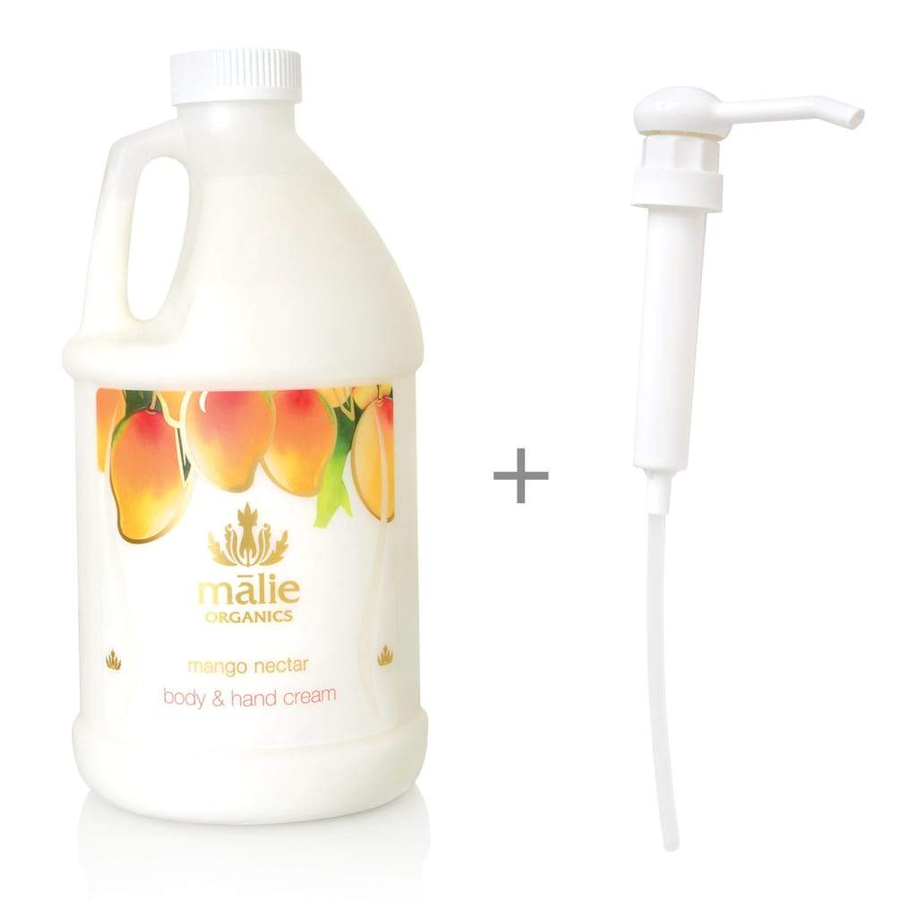 mango nectar eco-refill hand soap + body cream set - Home