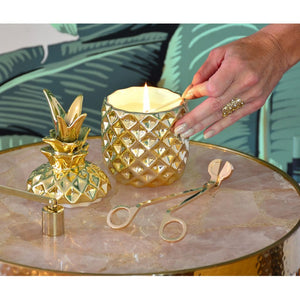 pineapple soy candle - Home