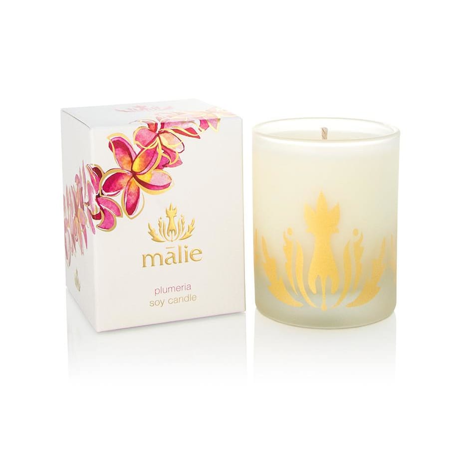 plumeria soy candle - Home
